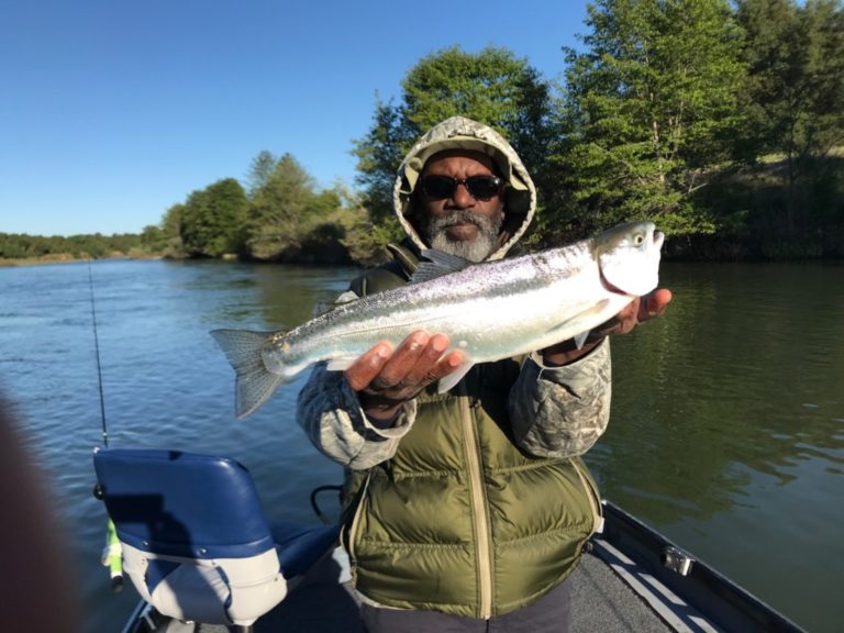 American River Steelhead Fishing Report April 21, 2018